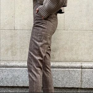 Wool Checkered Babaton Conan Pants